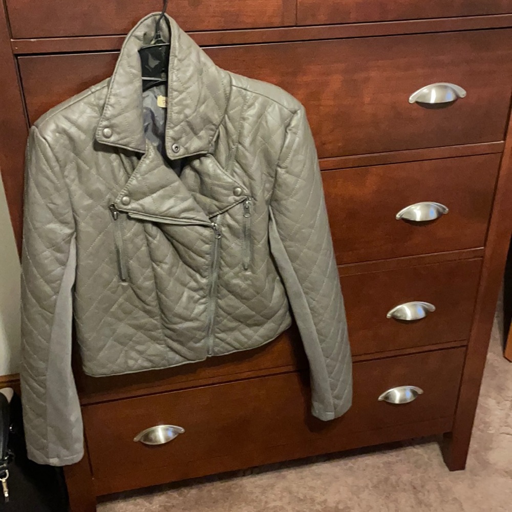 Leather jacket